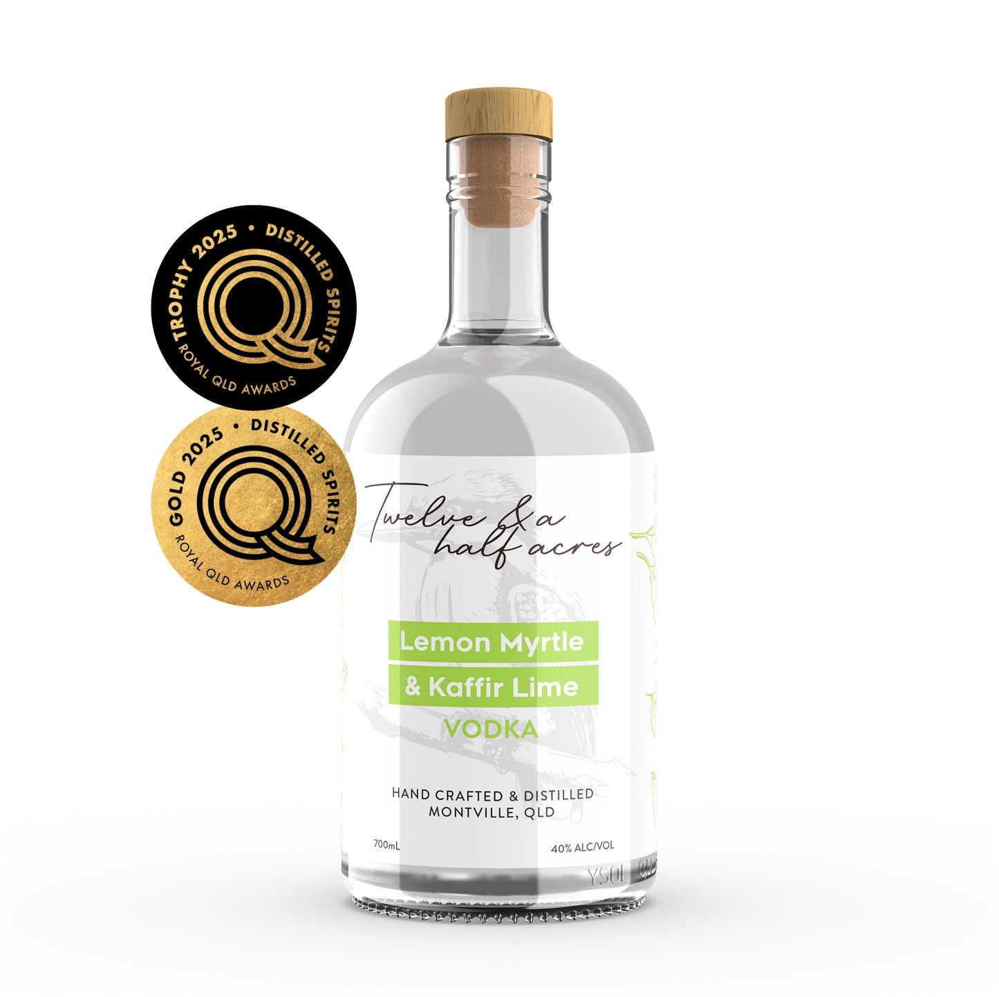 Lemon Myrtle & Kaffir Lime Vodka